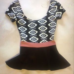 Peplum top